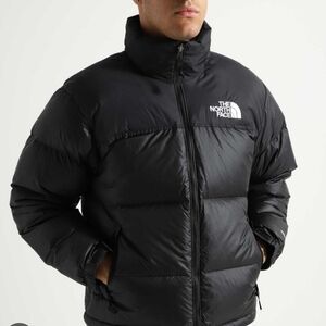 The North Face Men's 96 Retro Nuptse Recycled TNF Black Puffer Coat